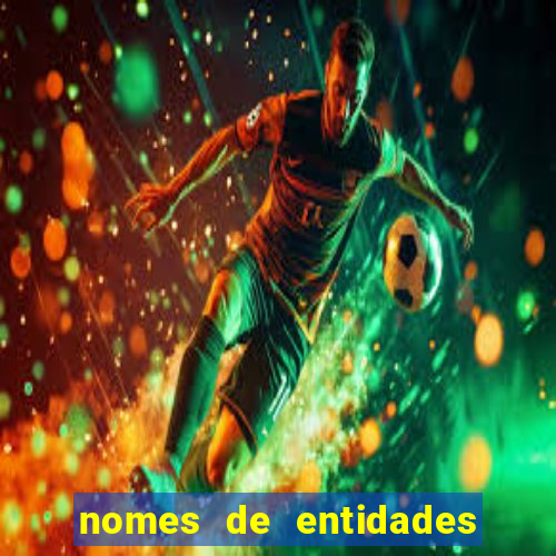 nomes de entidades do mal